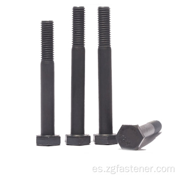 Hex Bolt Hex de óxido negro DIN931